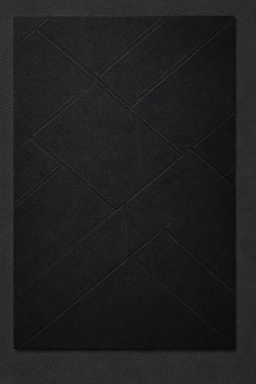 hoja negra imprimir elegante 1