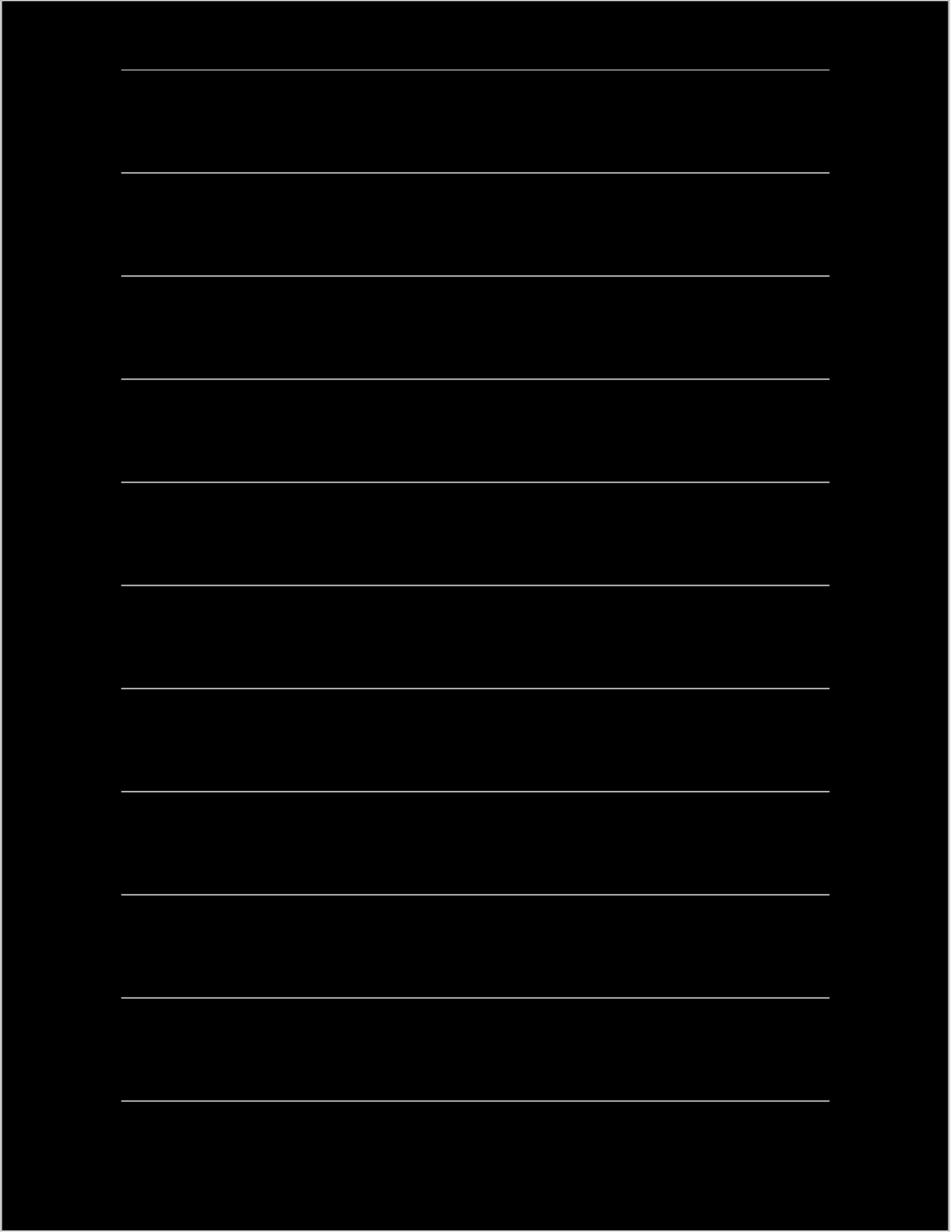 hoja negra carta 1